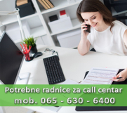 SrbijaOglasi - Potrebne radnice za call centar 50-70.000